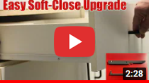 Soft-Close drawers with PMI video clip