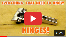 Cabinet Door Hinges || Everything you need to Know video clip