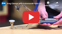 Kreg Clamps with Automaxx Auto-Adjust Technology video clip
