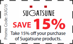 Sugatsune Coupon for 15% off Sugatsune products - coupon SUG15