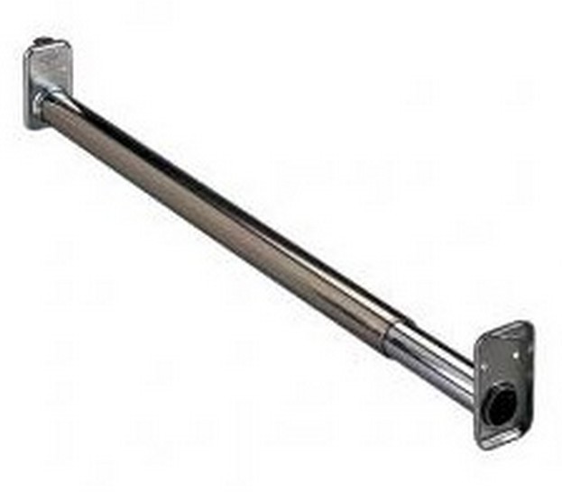 Knape and Vogt Commercial Adjustable Closet Rod 48" - 72" Zinc KV2 ZC 48 Questions & Answers