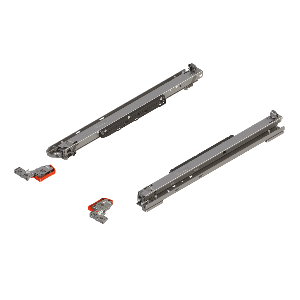 Blum 21" MOVENTO Bottom Mount Heavy Duty Slide Set with BLUMOTION for TIP-ON BLUMOTION Blum 769R5330S Questions & Answers