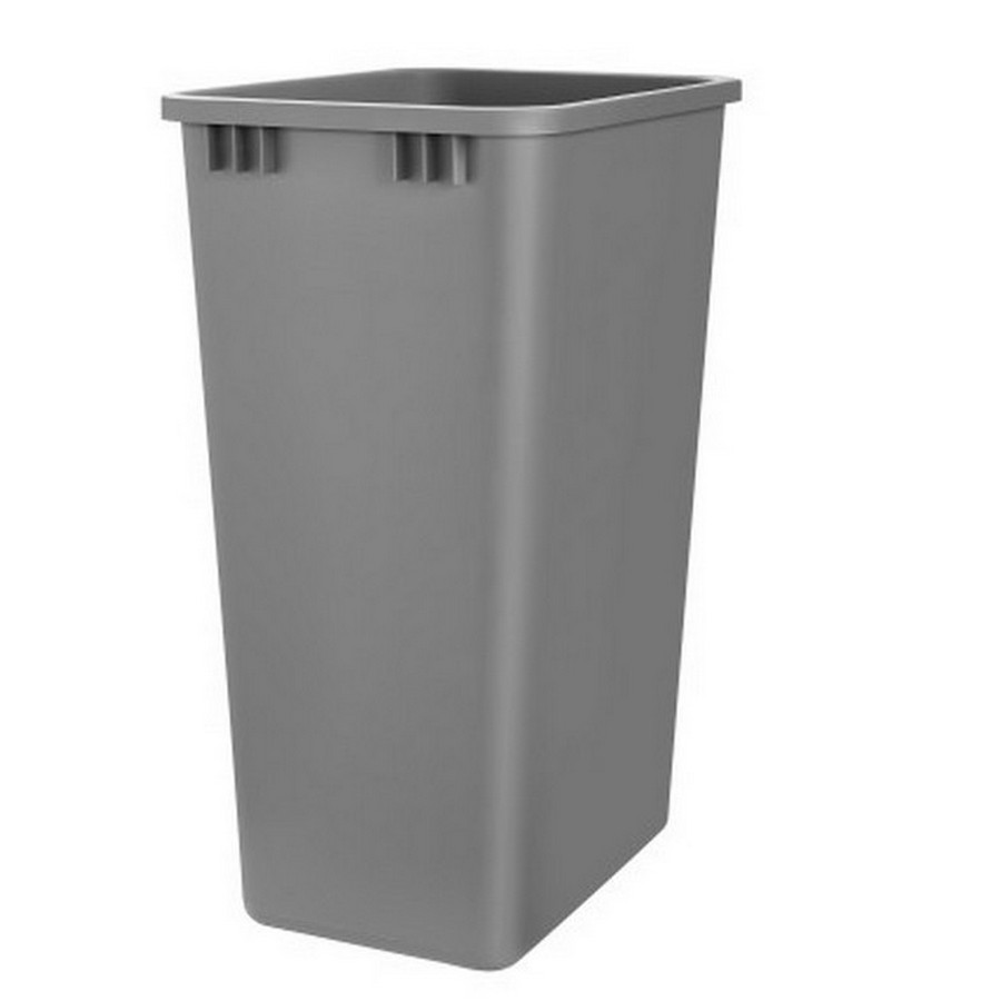 How can I tell what size my garbage can is?