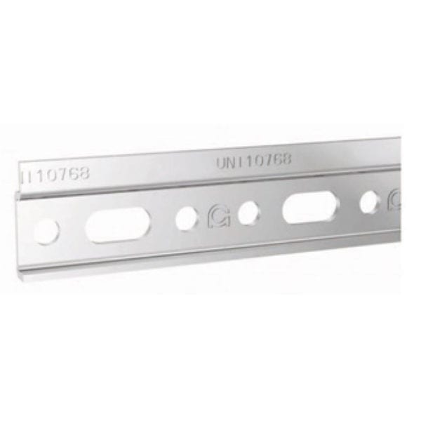 What is the width of the suspension rail?