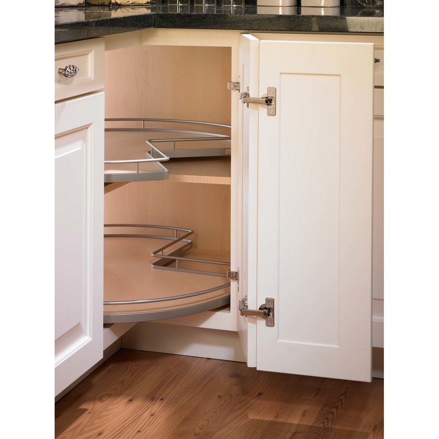 How does the rotating mechanism attach to a  shelf.  What is height of the item.