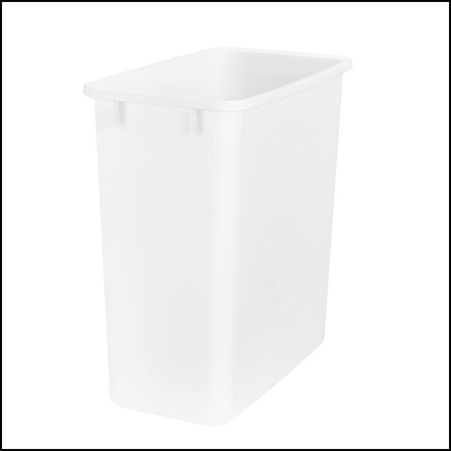 How many bins does the replacement waste container include?