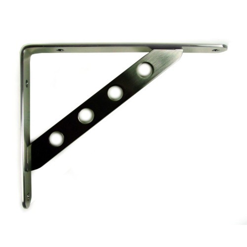 Heavy Duty Shelf Bracket 9-13/16" X 7-5/8" Satin Nickel Epco 859-SN Questions & Answers