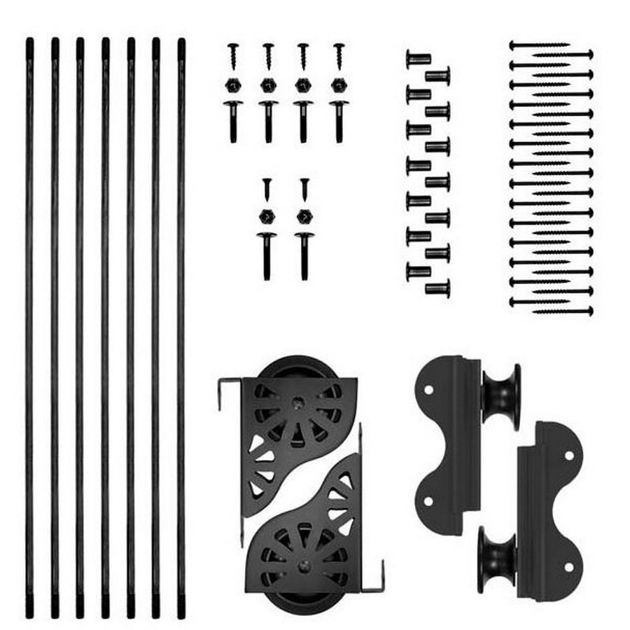 QG Rolling Hook Ladder Hardware Kit Black CSH QG.500.08 Questions & Answers