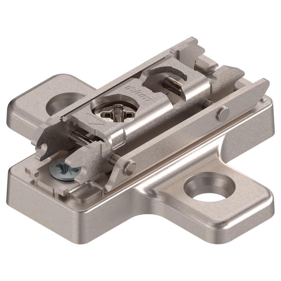 How is this mounting plate attached?