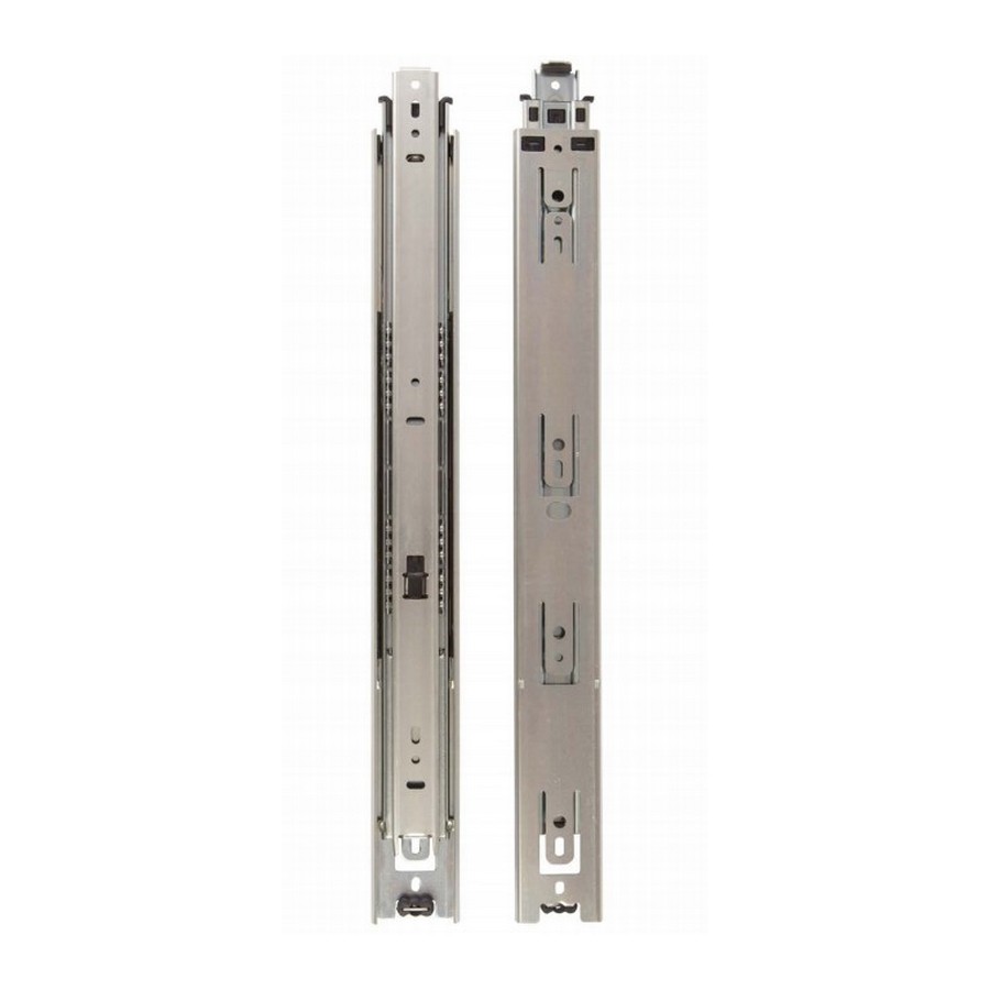 KV 8405 20" Side Mount 1" Overtravel Drawer Slide Anochrome Polybag Knape and Vogt 8405P 20 Questions & Answers