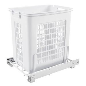 Rev-A-Shelf Polymer Bottom Mount Pullout Hamper White Rev-A-Shelf HPRV-1520 S Questions & Answers