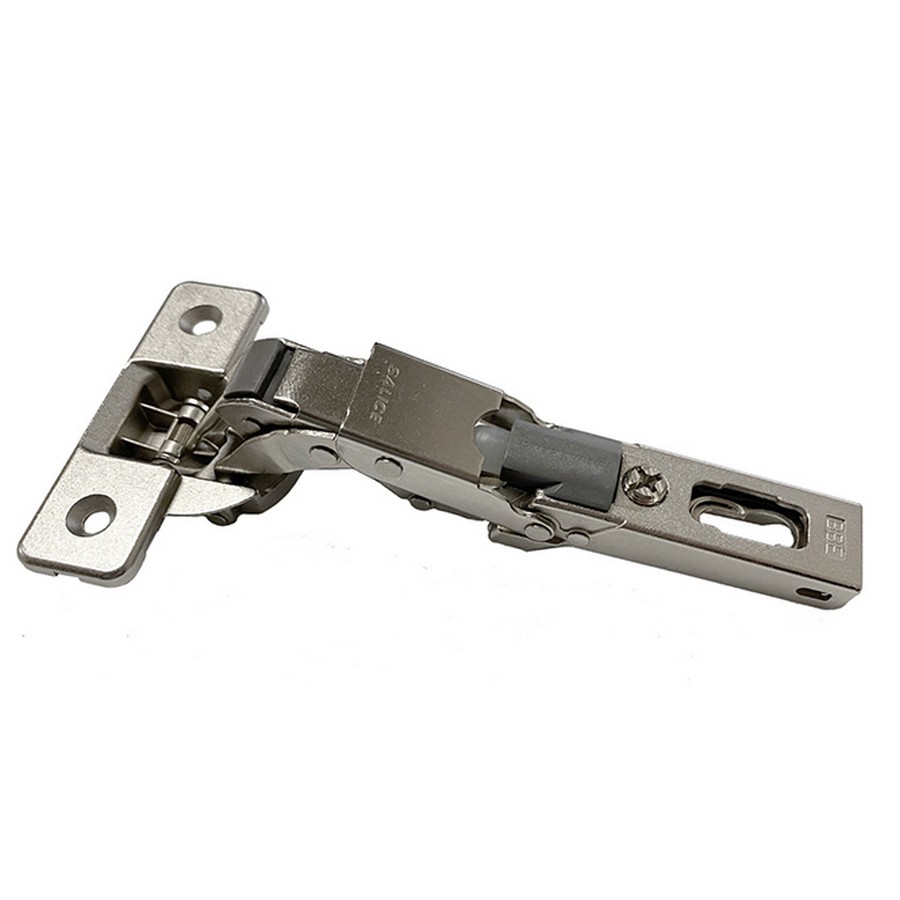 With the hinged in closed position, what is the max/min distance from door face to the mounting  screw slot.  I need 2.5 - 3.0 inch distance. Stated another way, the cabinet bracket will sit 2..5 -3.0 inches back from the face of the door.  This is where the hinge mounts to the cabinet.