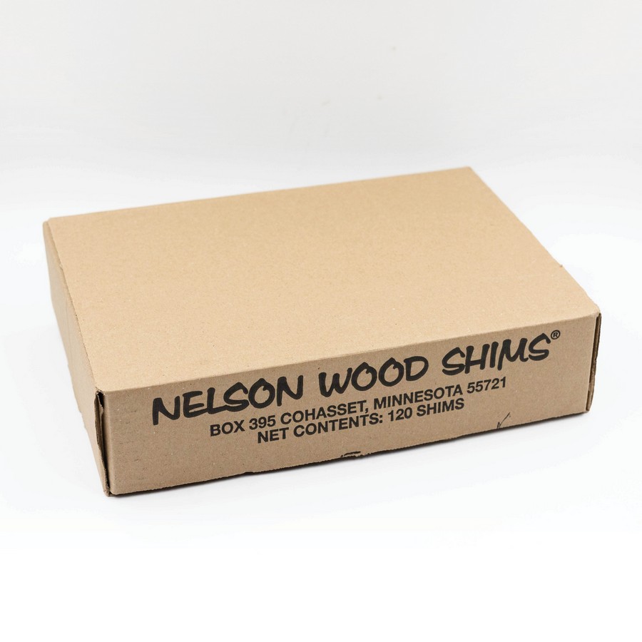 Pine Wood Shims 120 Per Box Nelson PSH8/120/12/16 Questions & Answers