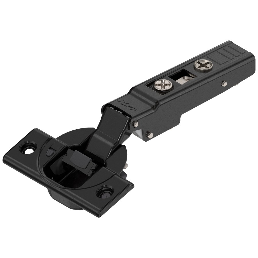 Blum 110° Full Overlay CLIP top BLUMOTION Soft-Close Hinge Onyx Screw-On Blum 73B3550-ONYX Questions & Answers