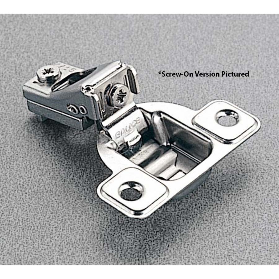 Salice CSP3Y99, 106° Face Frame Hinge, 1/4 Overlay, Screw-on Questions & Answers
