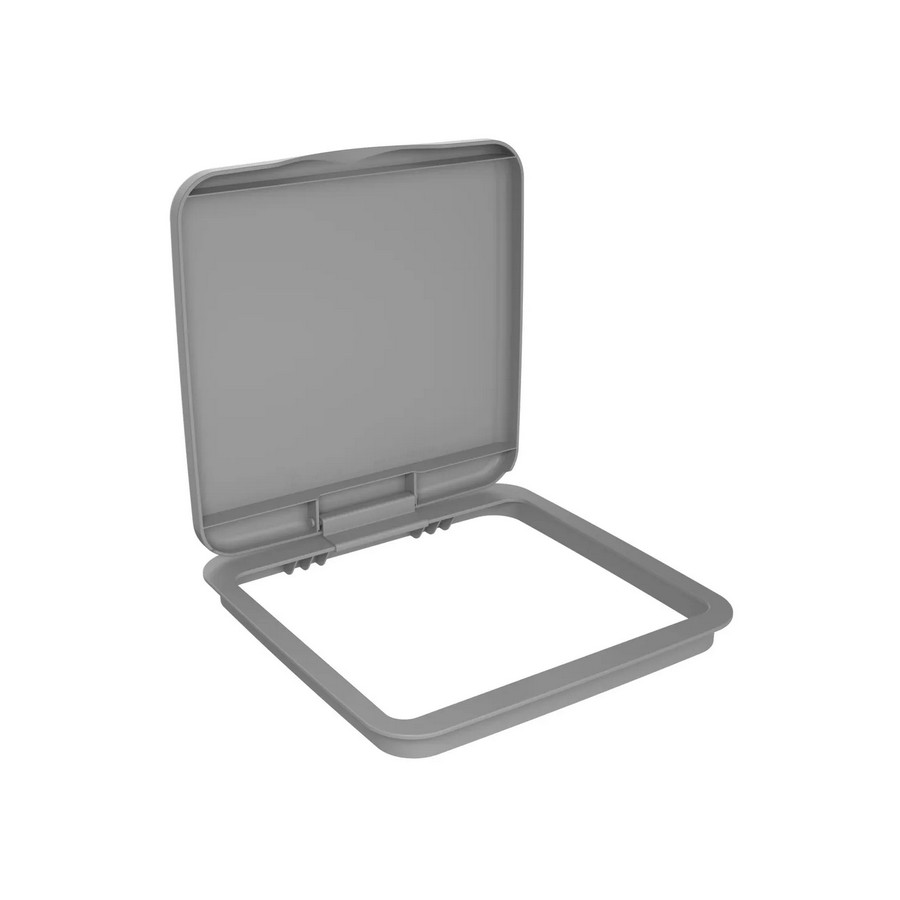 Rev-A-Shelf Gray Lid for 27 Quart Rev-A-Shelf Waste Containers Rev-A-Shelf RV-1024-LID-14-1 Questions & Answers