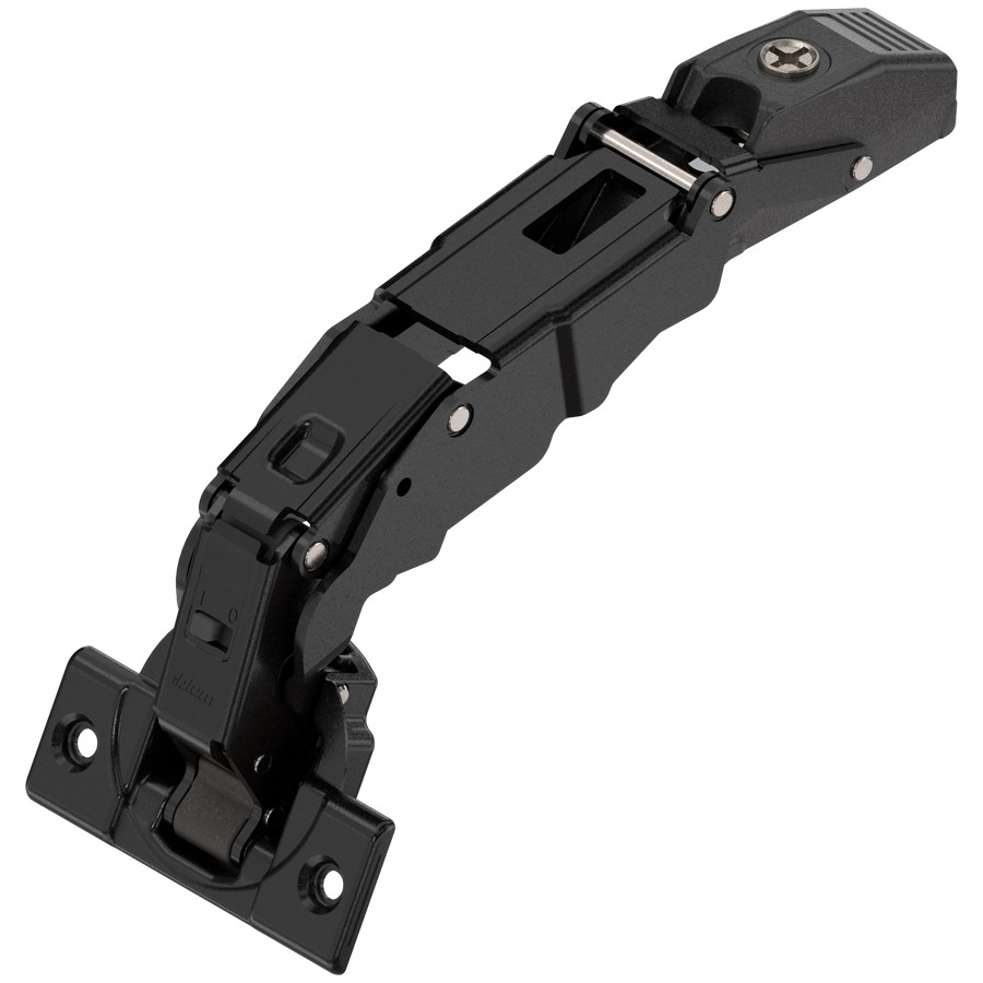 Blum 155° Full Overlay Zero Protrusion CLIP Top BLUMOTION Wide Angle Hinge Soft-Close Onyx Screw-on Blum 71B7550-ONYX Questions & Answers