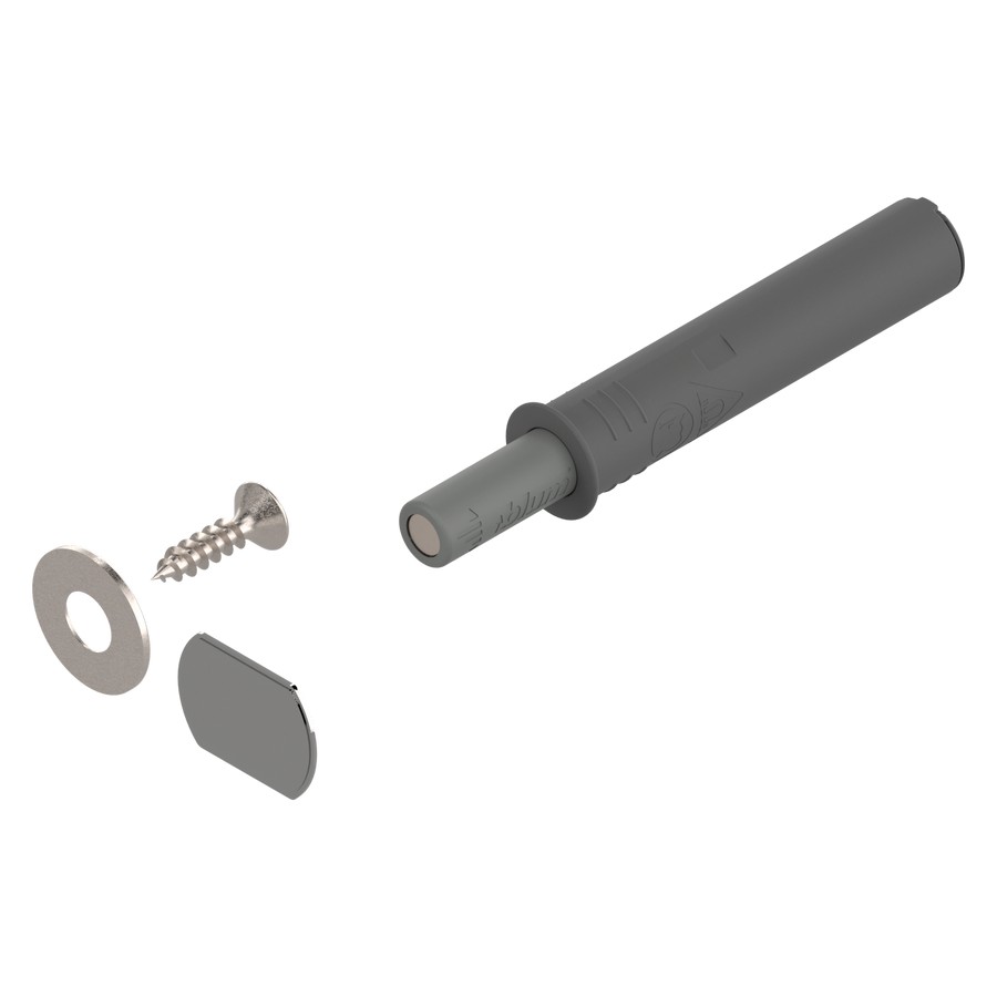 Does this item push the door open about a 1 1/2" to open door by hand? with no door hardware