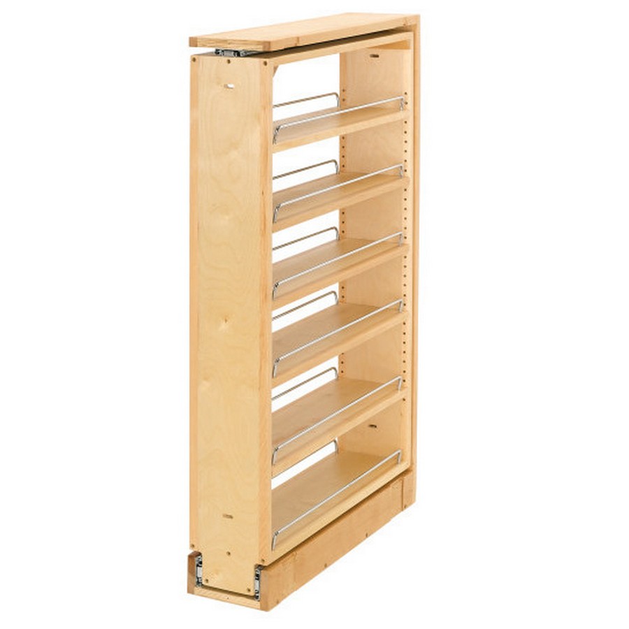 Rev-A-Shelf 6" W X 39" H Tall Filler Organizer Pullout Rev-A-Shelf 432-TF39-6C Questions & Answers