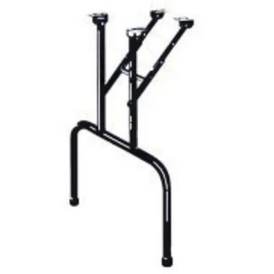 I am still a bit confused, is the folding table leg set one bracket with  two legs or is there two seprate brackets with the two legs on each bracket, enough to do both ends of a table?