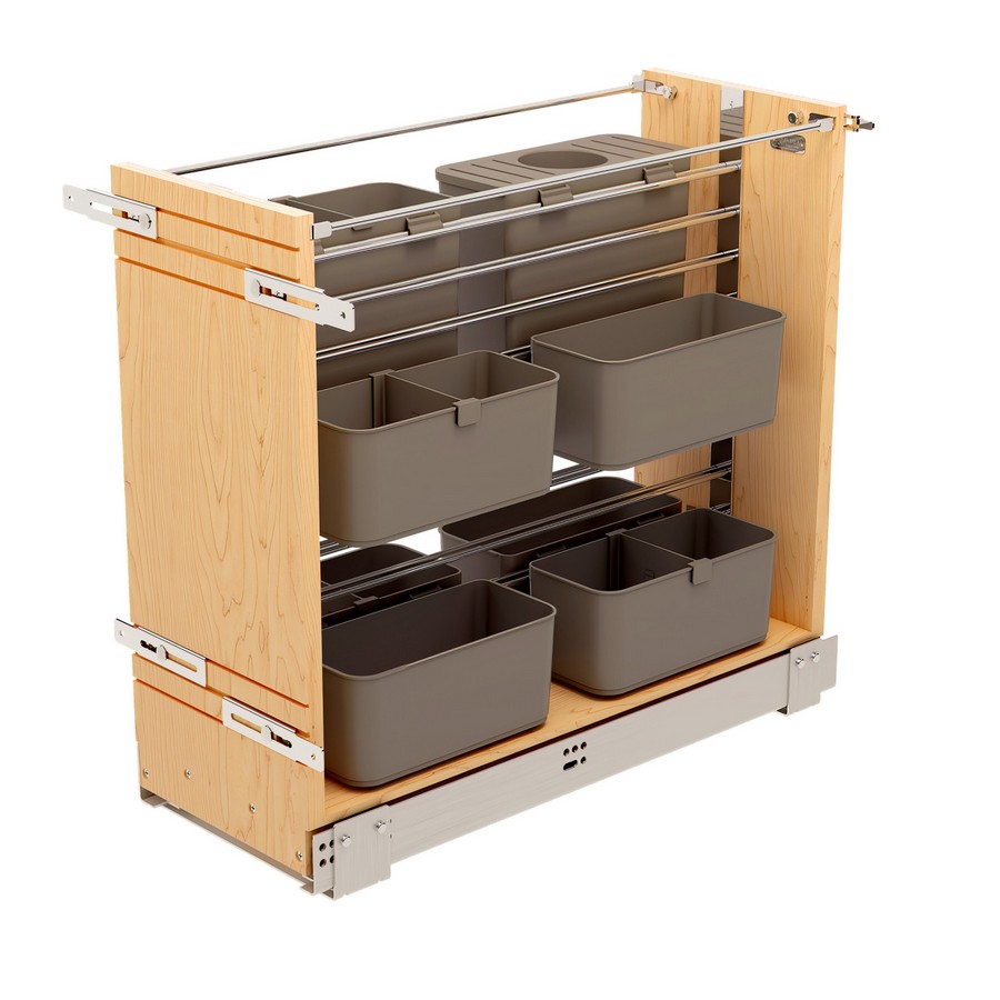 Rev-A-Shelf 8" Base Cabinet Modular Pullout Organizer Maple Rev-A-Shelf 444-BCSC-8C Questions & Answers