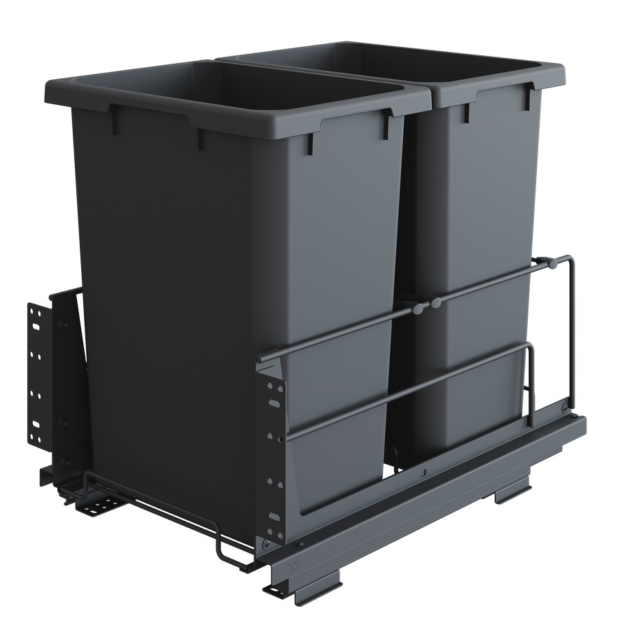 Can this be adjusted so it doesn't take so much pull pressure to open the garbage bin? It works well but it takes too much force to pull it open.