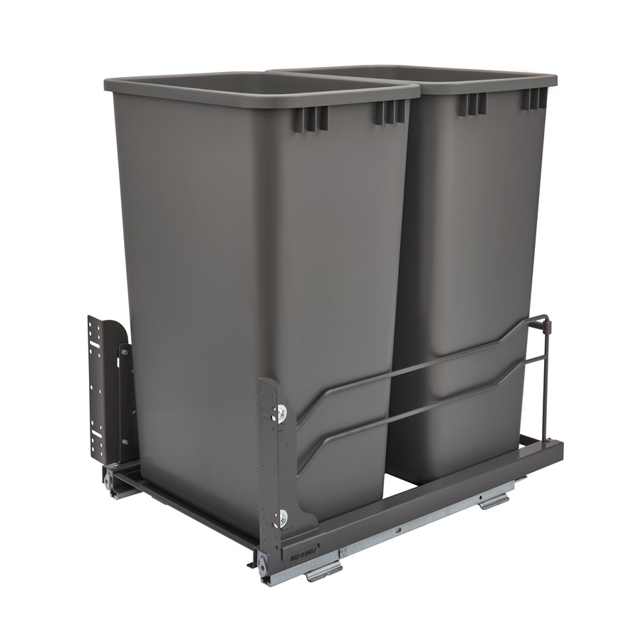 I read a review about the Rev-A-Shelf 53WC-2150SCDM-213 or 4WCBM-18DM-2 that said the opening mechanism pushes the trash shelf out all the way, as if you cannot just open it part way. Could you tell me if that is correct with these 2 models? I didn't see any other comments about that. I'd like to know before buying one. Normally a soft close door/drawer is just opened normally as far as you want and then it does a soft close. Thank you!