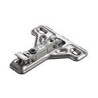 Salice BAU3L49, 4mm Steel Face Frame Mounting Plate, 1 Cam, Screw-on Questions & Answers