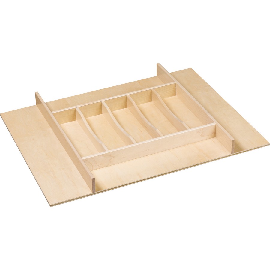 What are the dimensions of the silverware tray insert?