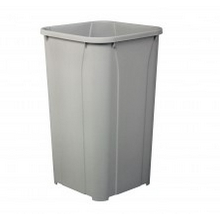 Is this a tapered trash bin?  Is the bottom 8 1/2" wide?