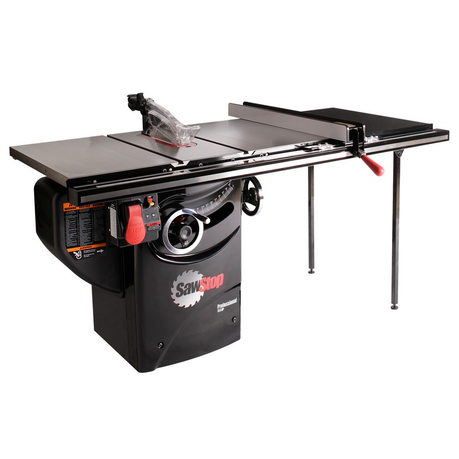 Sawstop Professional Cabinet Saw, 3hp 1ph 230v with 36" Fence System PCS31230-TGP236 Questions & Answers