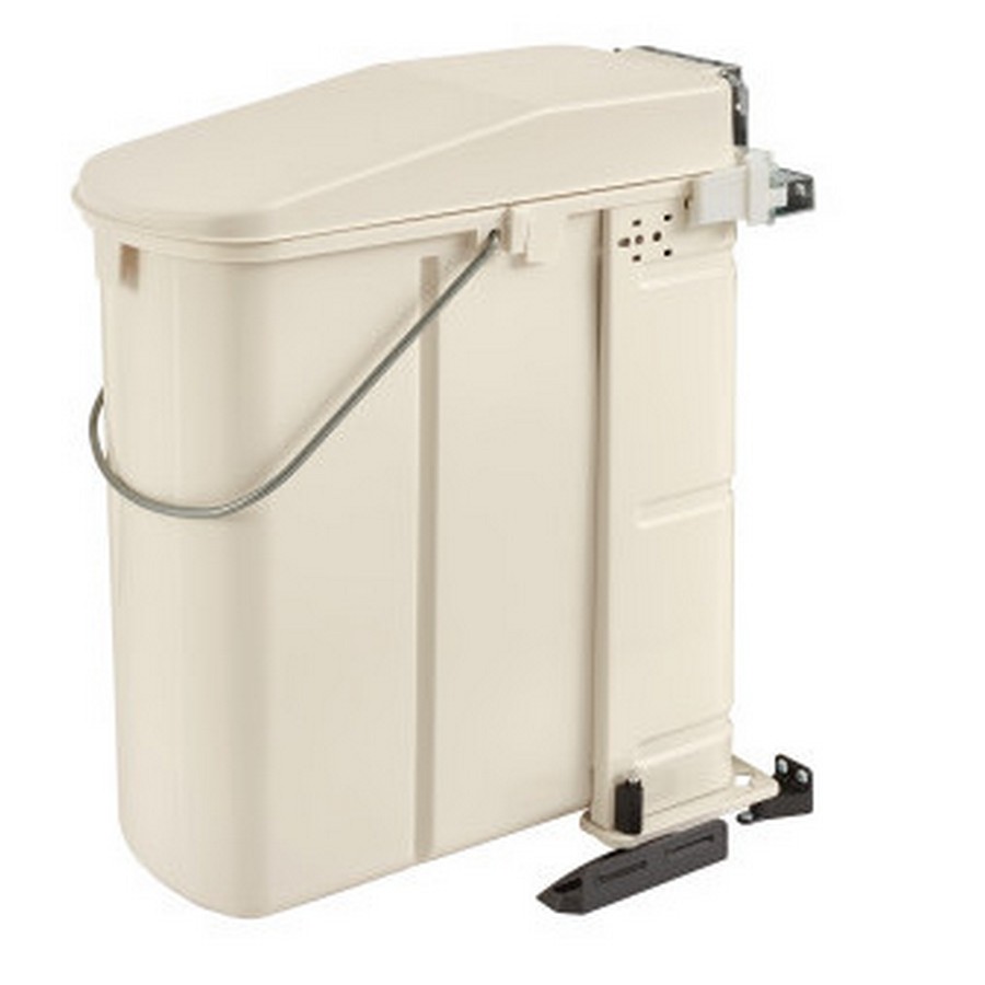 Rev-A-Shelf 20 Liter Pivot-Out Waste Container White Rev-A-Shelf 8-700411-20 Questions & Answers
