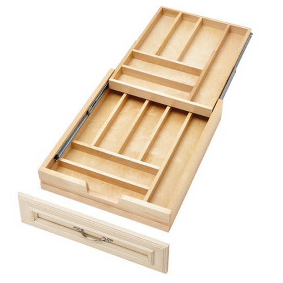 Rev-A-Shelf 18" Tiered Cutlery Drawer for Face Frame Construction No Slides Maple Rev-A-Shelf 4WTCD-21H-1 Questions & Answers