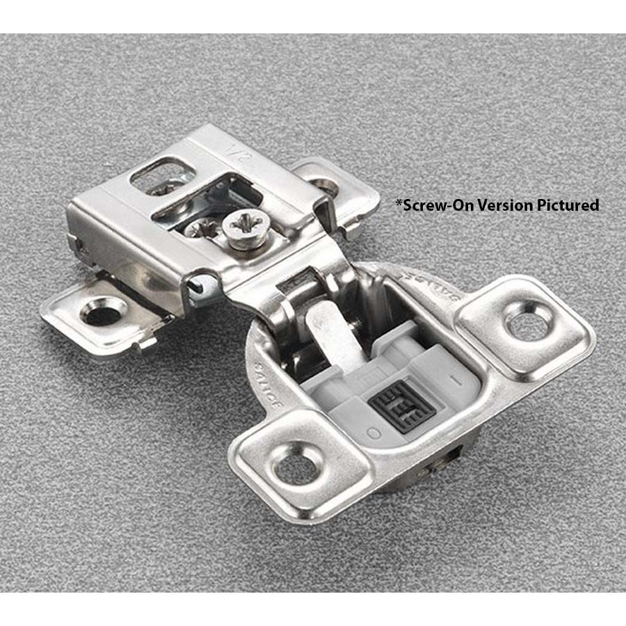 Salice CUP35D9R 106° Soft-Closing Hinge, 5/8" Overlay, 3 Cam, Screw-On Questions & Answers