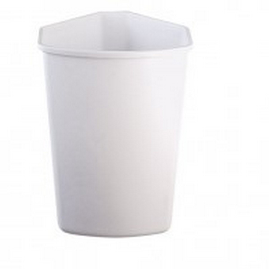 32 Quart White Replacement Waste Container Knape and Vogt QT32PB-W Questions & Answers