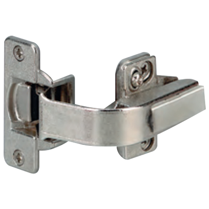 Picture shows hinge WITH a hinge plate. Description says it doesn't come with the hinge plate, but there's no link or hinge plate available. So Does it come with hinge plate, like the picture shows and if it doesn't, do you sell them??
