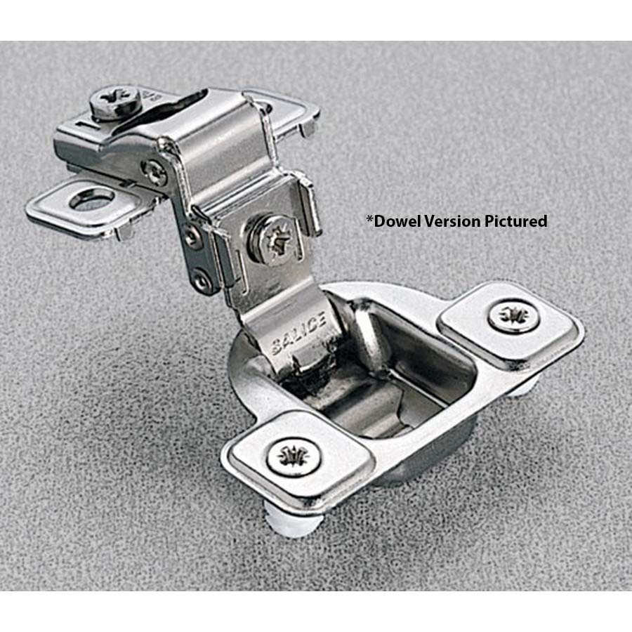 Do you have the screw on version of Salice CSR3299NR, 106° Face Frame Hinge? I think it is XR instead of NR without the dowels.