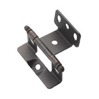Amerock Full Wrap Inset Free Swing Ball Tip Hinge for 3/4" Thick Doors Oil Rubbed Bronze PK3175TBORB Questions & Answers