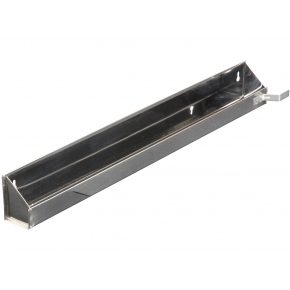 KV SF14W, 14" Steel Sink Tip-Out Tray, Stainless Steel, Single Tray Only (Hinges Sold Separately), With Tab Stops, Knape and Vogt Questions & Answers