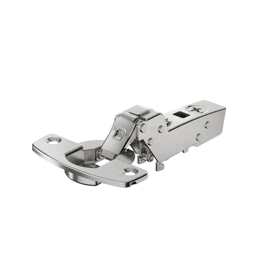 What is the degree of opening for the hinge?