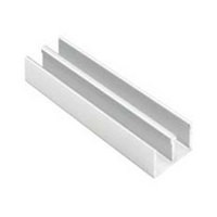 i have two 7/16"(.445)  square plastic guides installed at the top of my door. Will this inside upper channel width work with those guides? If not, do you have another product that will. Thank you.