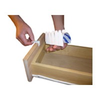 Temporary Peel and Stick Knob/Handles White FastCap TapeNix STICK200 WH Questions & Answers
