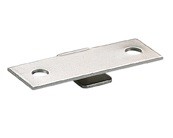 what # screw is recommended  to mount the plate to a 1" thick shelf