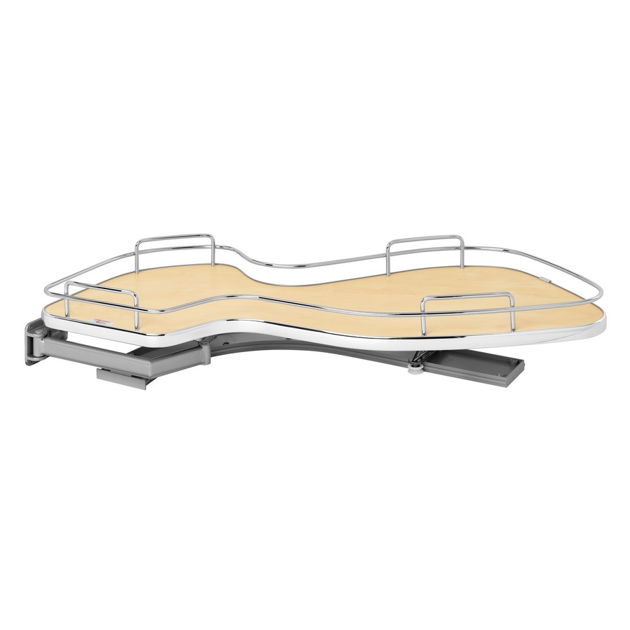 Rev-A-Shelf 18" Single Tier Organizer for Blind Corner Right Maple Left Hand Rev-A-Shelf 5371-18-MP-L Questions & Answers