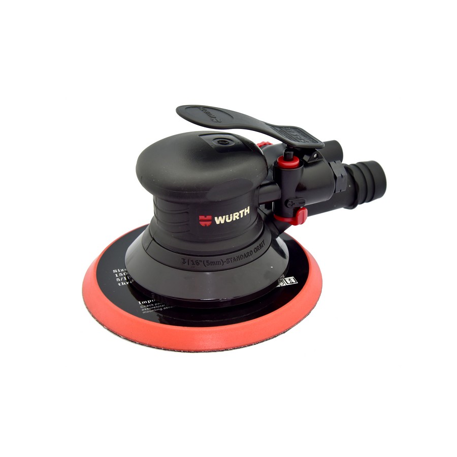 5" Air Powered Orbital Sander 3/32" Stroke Vacuum Compatible WE Preferred Questions & Answers