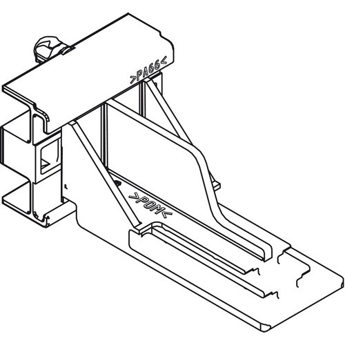 How is the socket fixed to the cabinet?