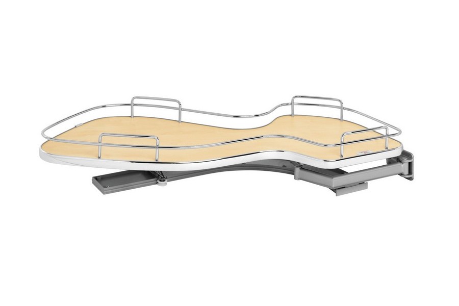 Rev-A-Shelf 15" Single Tier Organizer for Blind Corner Left Maple Right Hand Rev-A-Shelf 5371-15-MP-R Questions & Answers