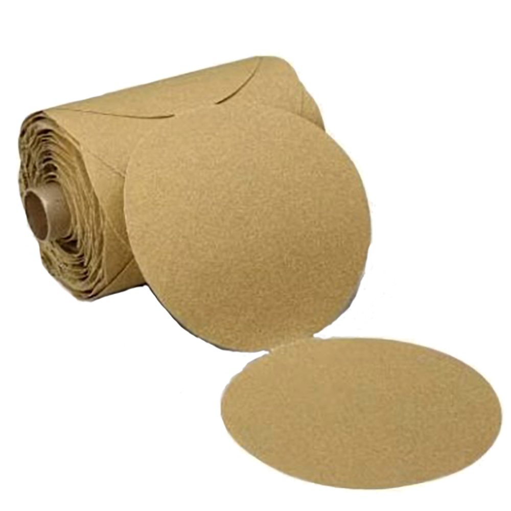 5" Abrasive Discs Aluminum Oxide on C-Weight Paper No Hole PSA 120 Grit 3M 00051141555423 Questions & Answers