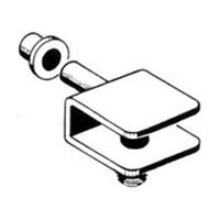 Selby CN301521BR, 5mm Bore, Metal Shelf Support with Clamp for Glass Shelves, Brass, 50-Pack Questions & Answers
