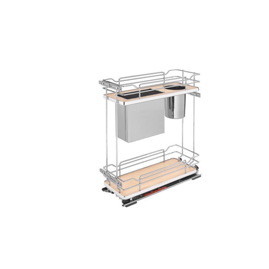 Rev-A-Shelf Two-Tier Knife Organizer with Blum Soft-Close 10-1/4" W Maple Rev-A-Shelf 5322KB-BCSC-9-MP Questions & Answers